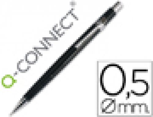 Lapiseira q-connect 0,5 mm preta , Q-connect , 29657 , 5706002019372